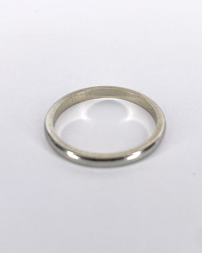 Alliance Or Gris 18 carats "David" - Elliade Paris