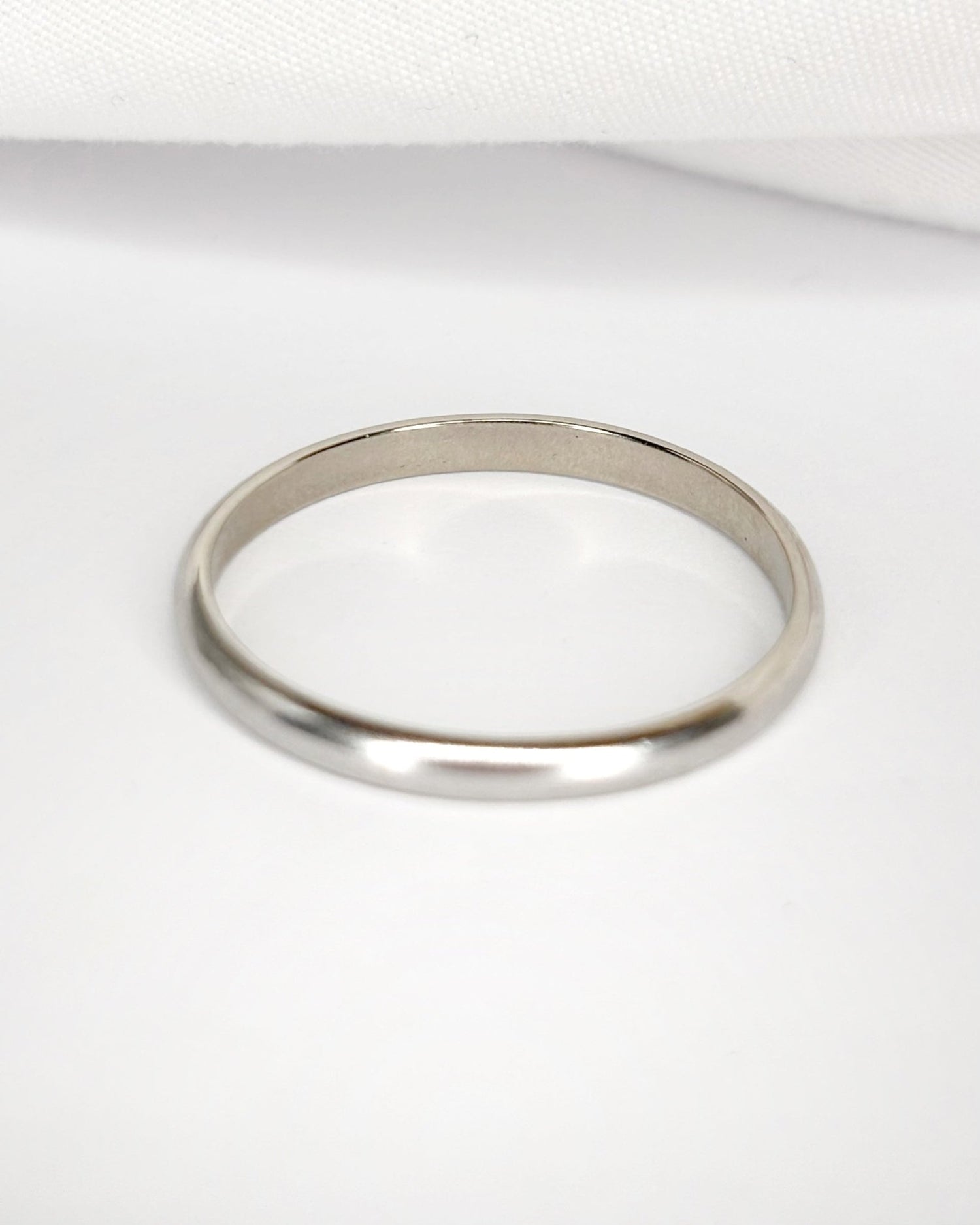 Alliance Or Gris 18 carats "Kevin" - Elliade Paris