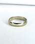 Alliance Or Gris 18 cts 3.8 mm "Loïs" - Elliade Paris
