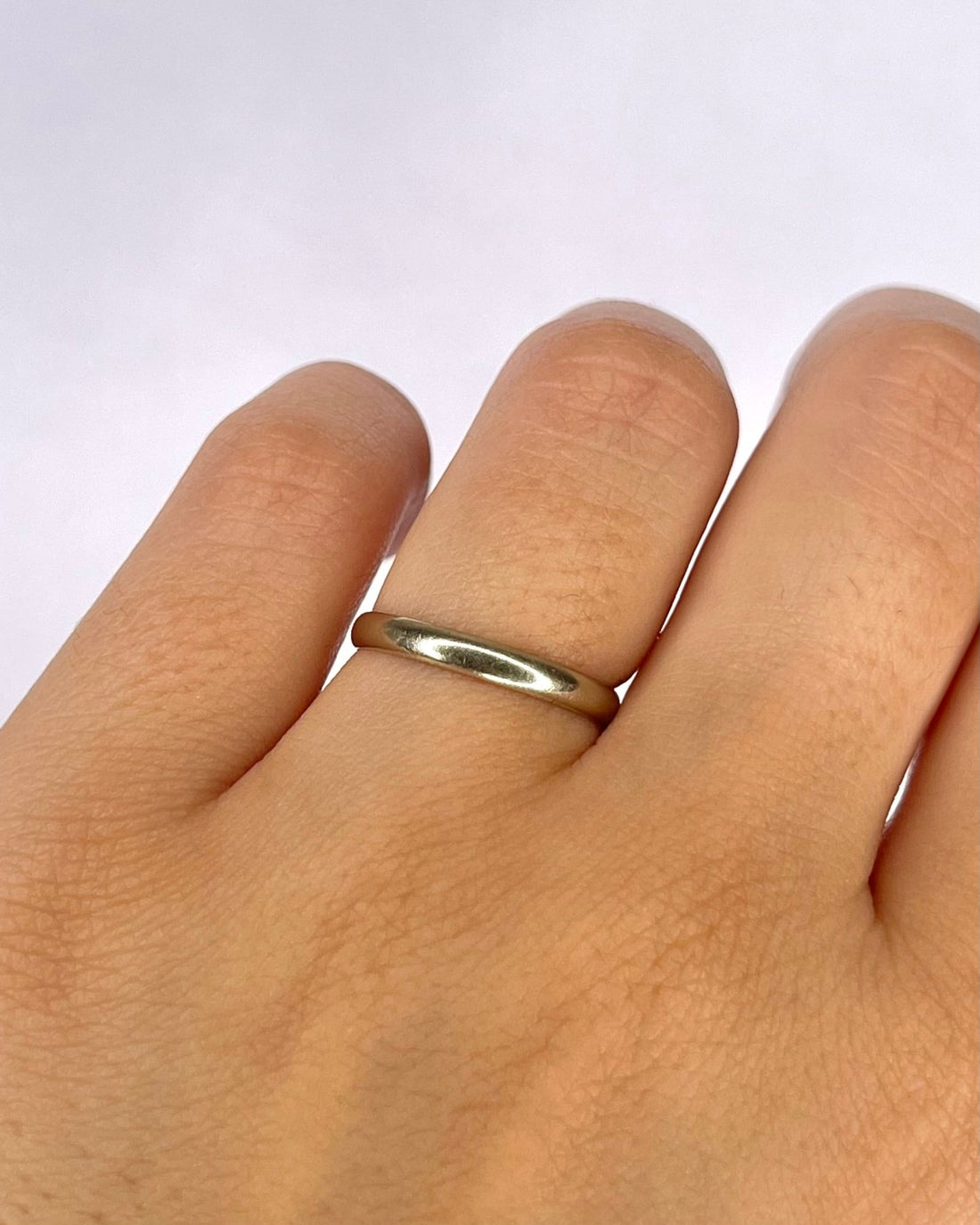 Alliance Or Gris 2 mm "Miya" - Elliade Paris
