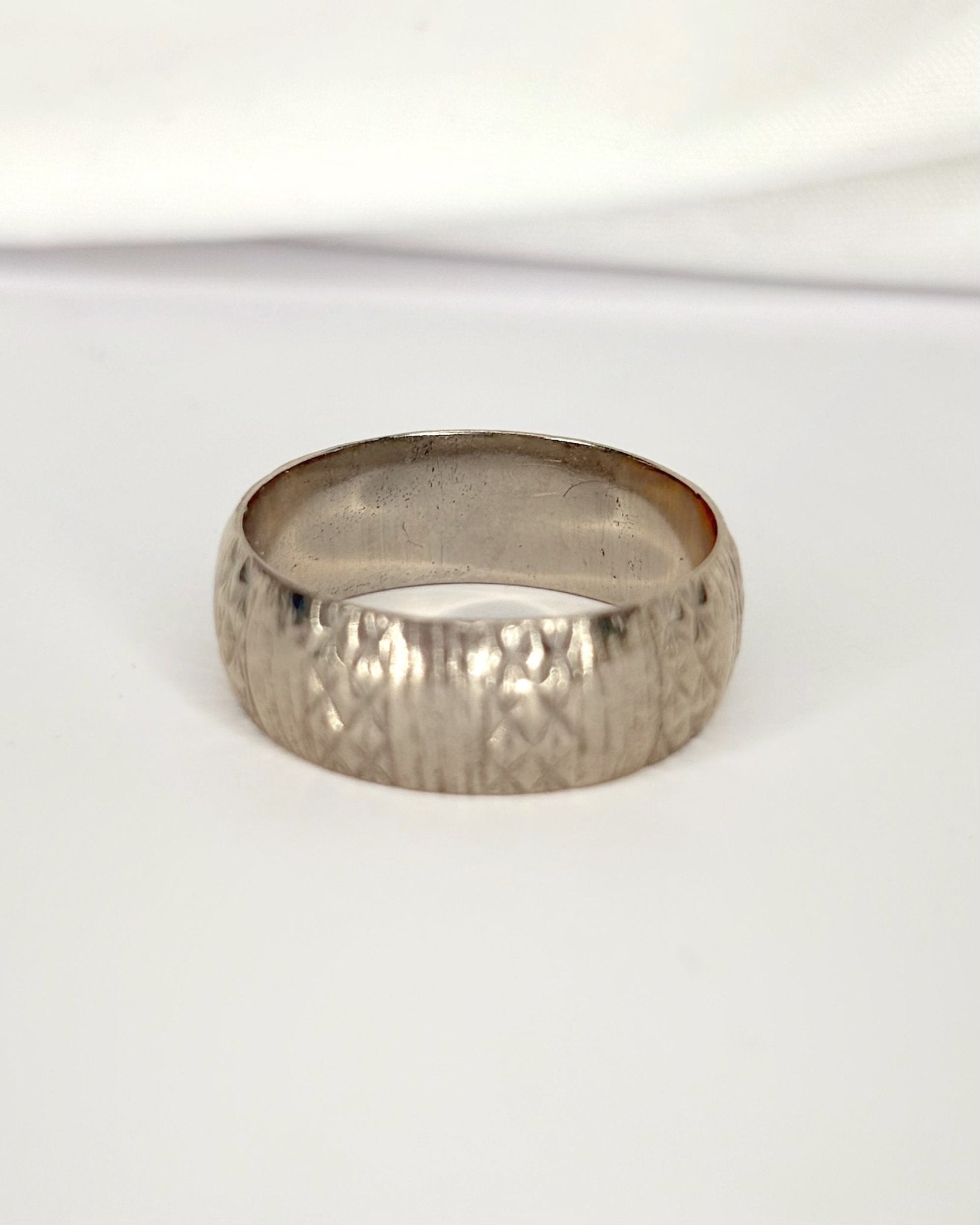 Alliance Or Gris 6.8 mm "Elie" - Elliade Paris