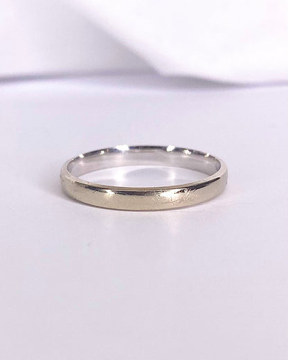 Alliance Or Gris "Ginevra" - Elliade Paris