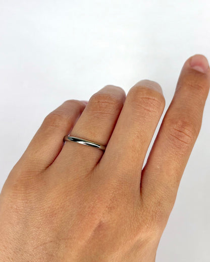 Alliance Or Gris "Lora" - Elliade Paris