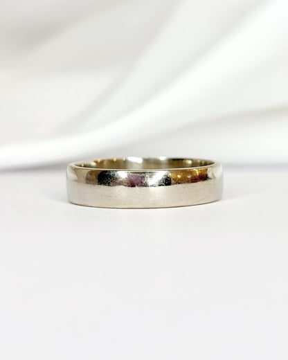 Alliance Or Gris "Maélia" - Elliade Paris