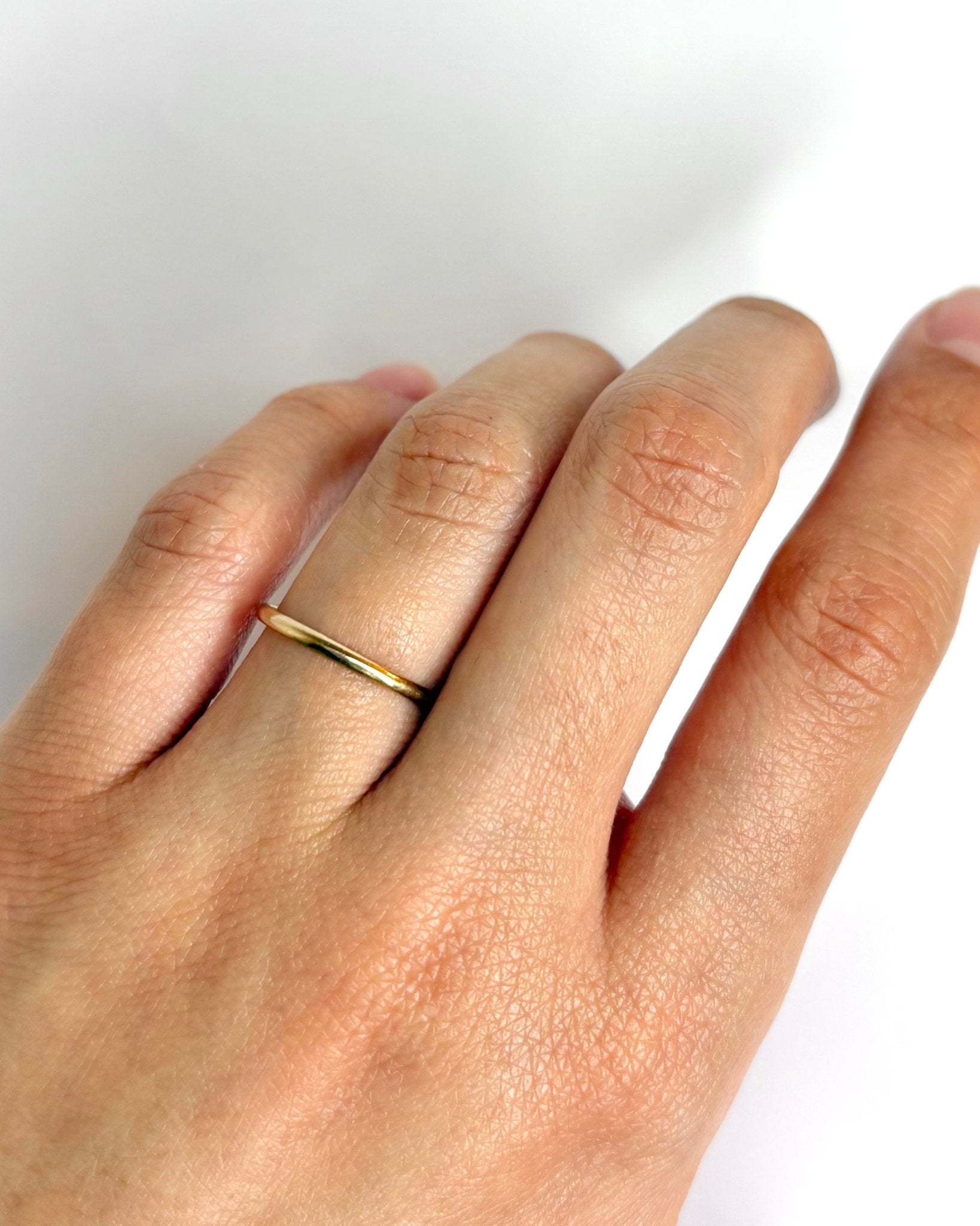 Alliance Or Gris "Maeva" - Elliade Paris