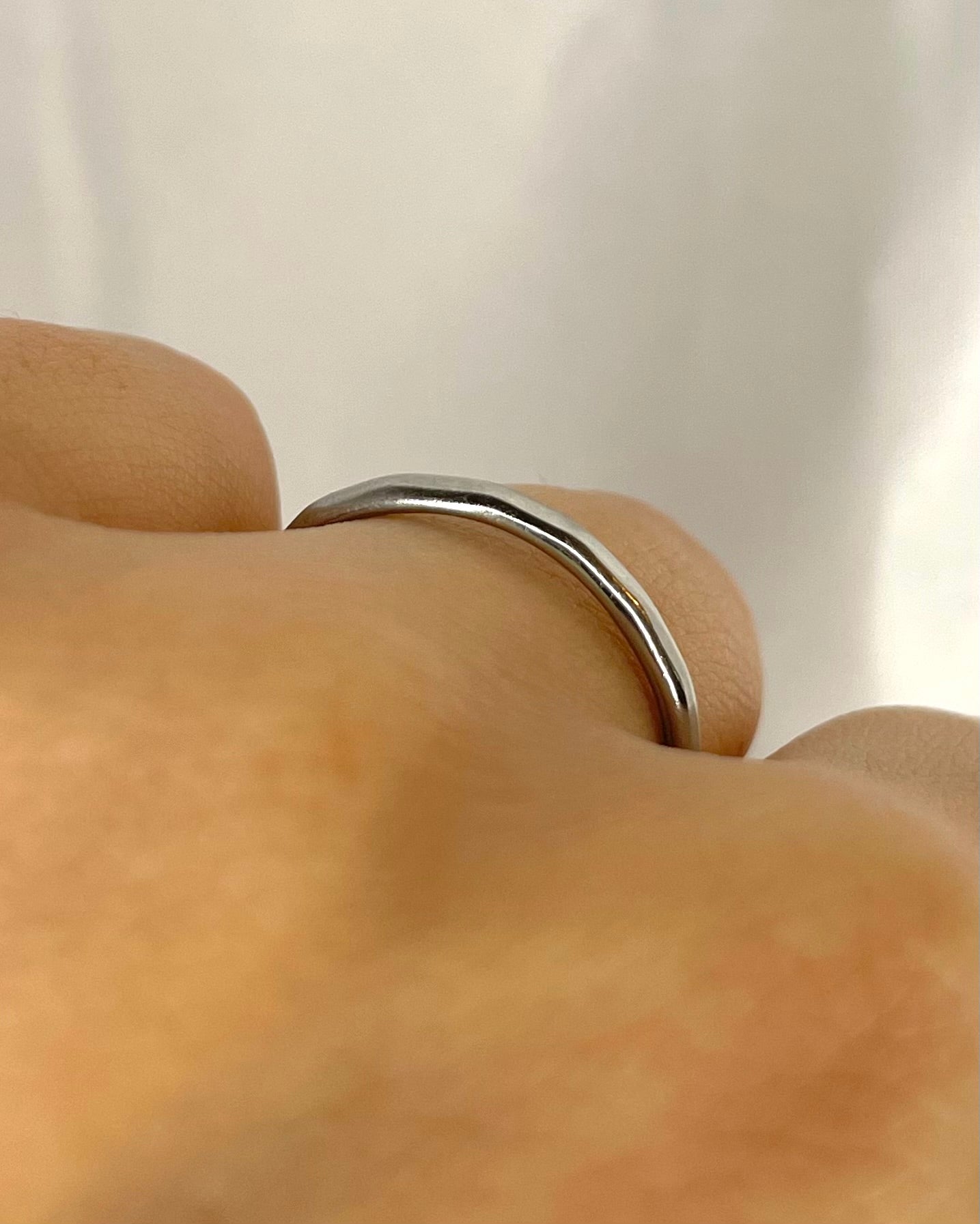 Alliance Or Gris "Souhila" - Elliade Paris