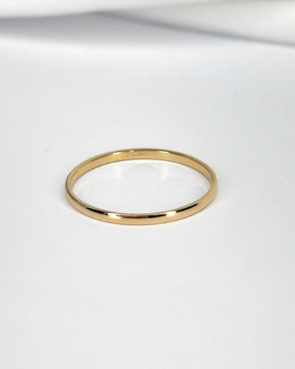Alliance Or Jaune 18 carats 1.3 mm "Axel" - Elliade Paris