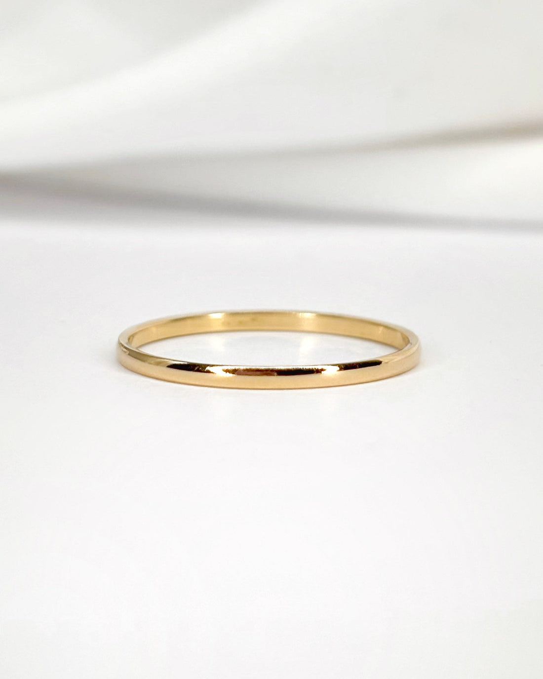 Alliance Or Jaune 18 carats 1.3 mm "Axel" - Elliade Paris
