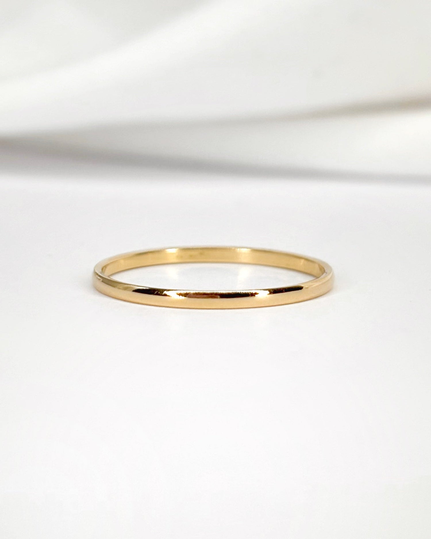 Alliance Or Jaune 18 carats 1.3 mm "Axel" - Elliade Paris