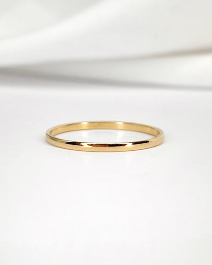 Alliance Or Jaune 18 carats 1.3 mm "Axel" - Elliade Paris