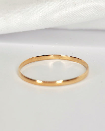 Alliance Or Jaune 18 carats 1.5 mm "Clovis" - Elliade Paris