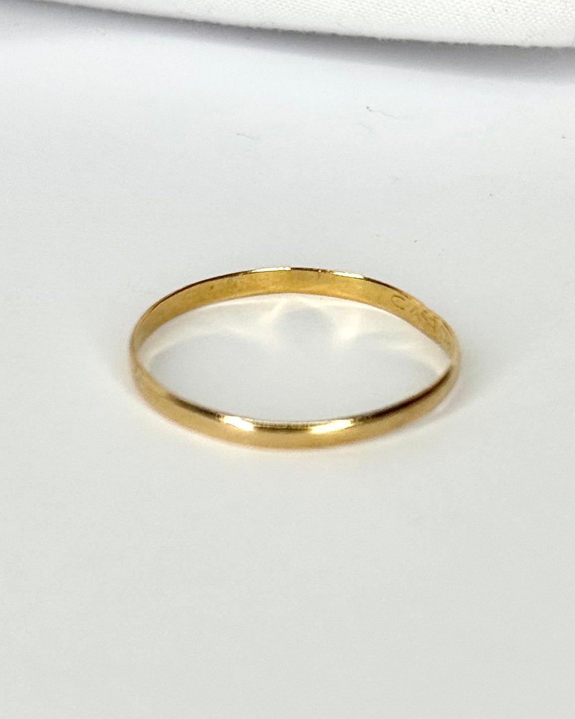 Alliance Or Jaune 18 carats 1.8 mm "Maria" - Elliade Paris