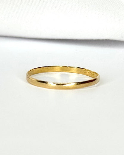 Alliance Or Jaune 18 carats 1.8 mm "Maria" - Elliade Paris
