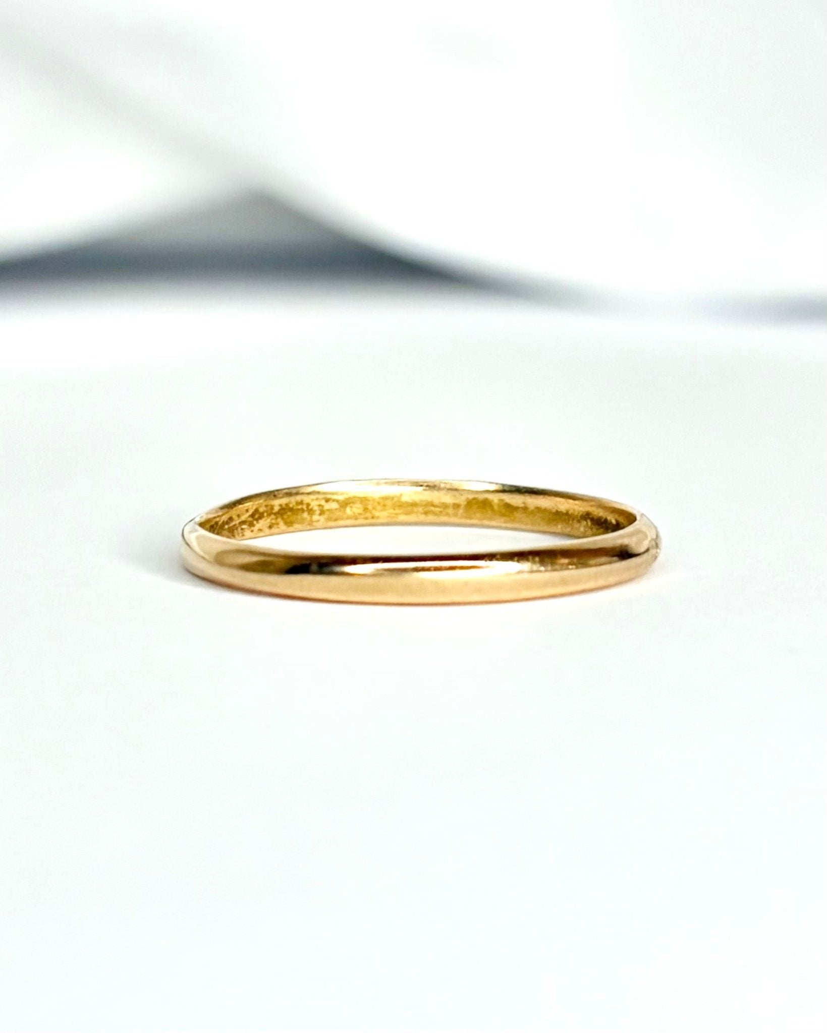 Alliance Or Jaune 18 carats 1.8 mm "Parily" - Elliade Paris