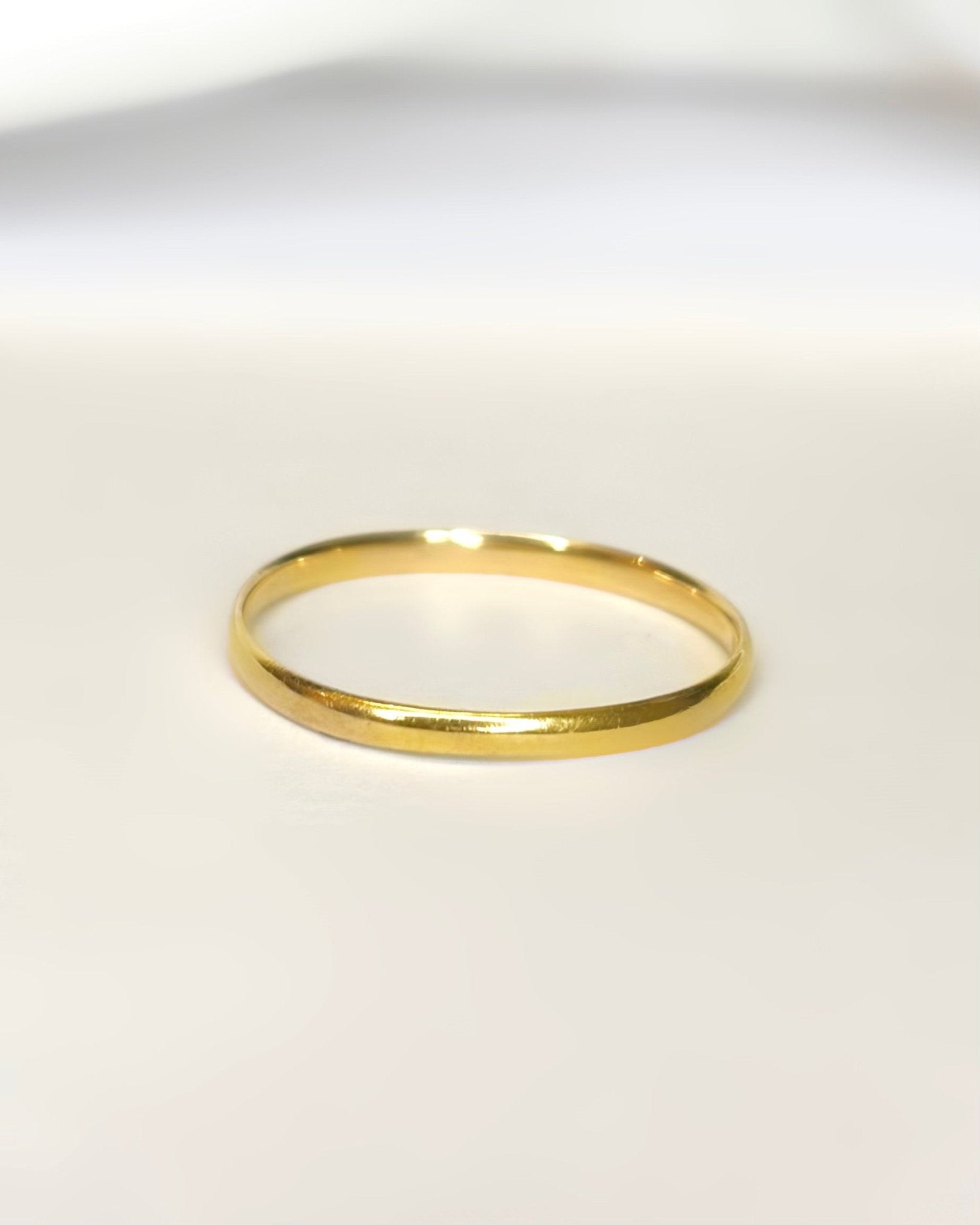 Alliance Or Jaune 18 carats 1.8mm "Elsa" - Elliade Paris