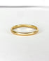 Alliance Or Jaune 18 carats 2 mm "Claire" - Elliade Paris