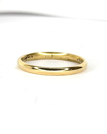 Alliance Or Jaune 18 carats 2 mm "Gaëlle" - Elliade Paris