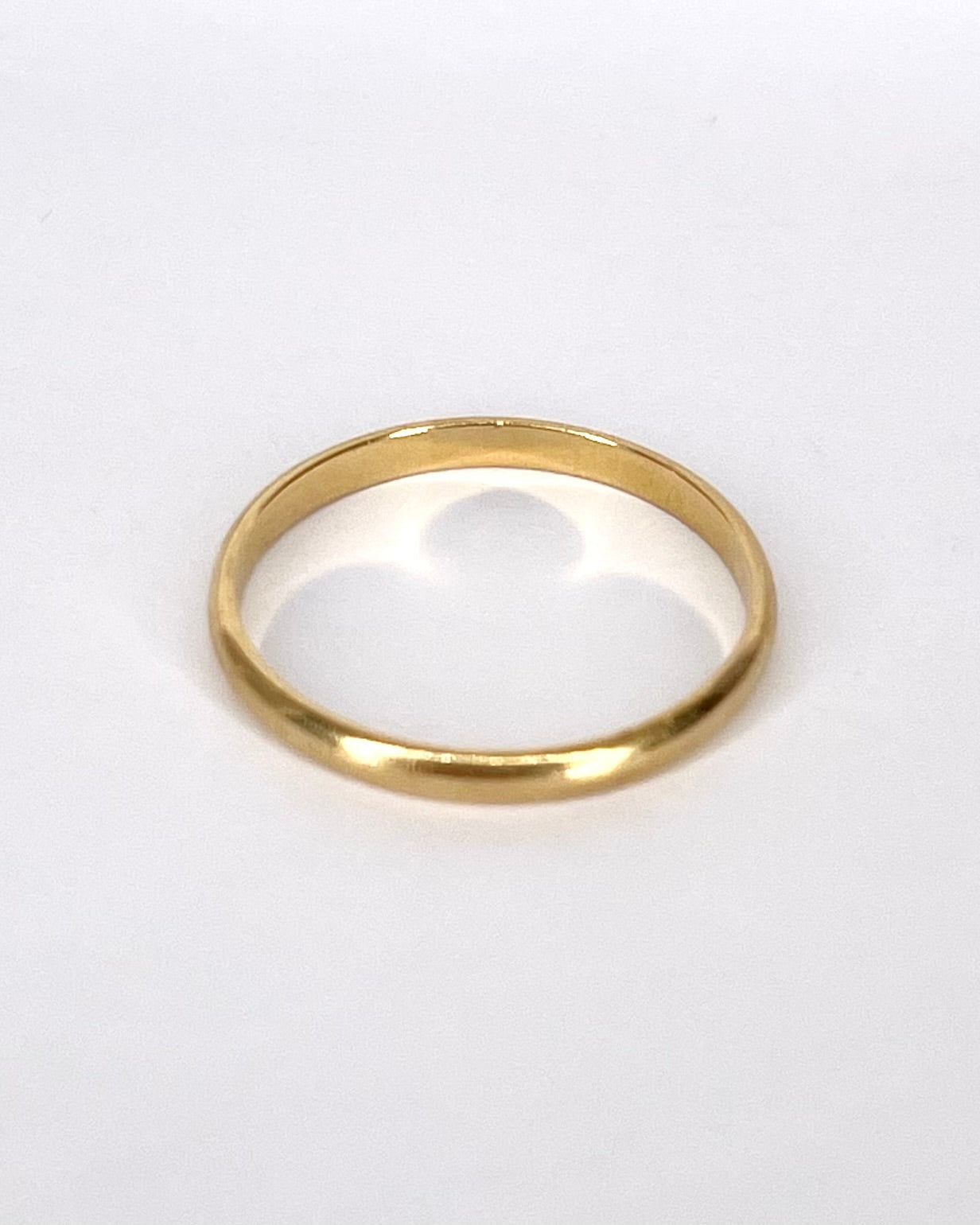 Alliance Or Jaune 18 carats 2 mm "Joseph" - Elliade Paris