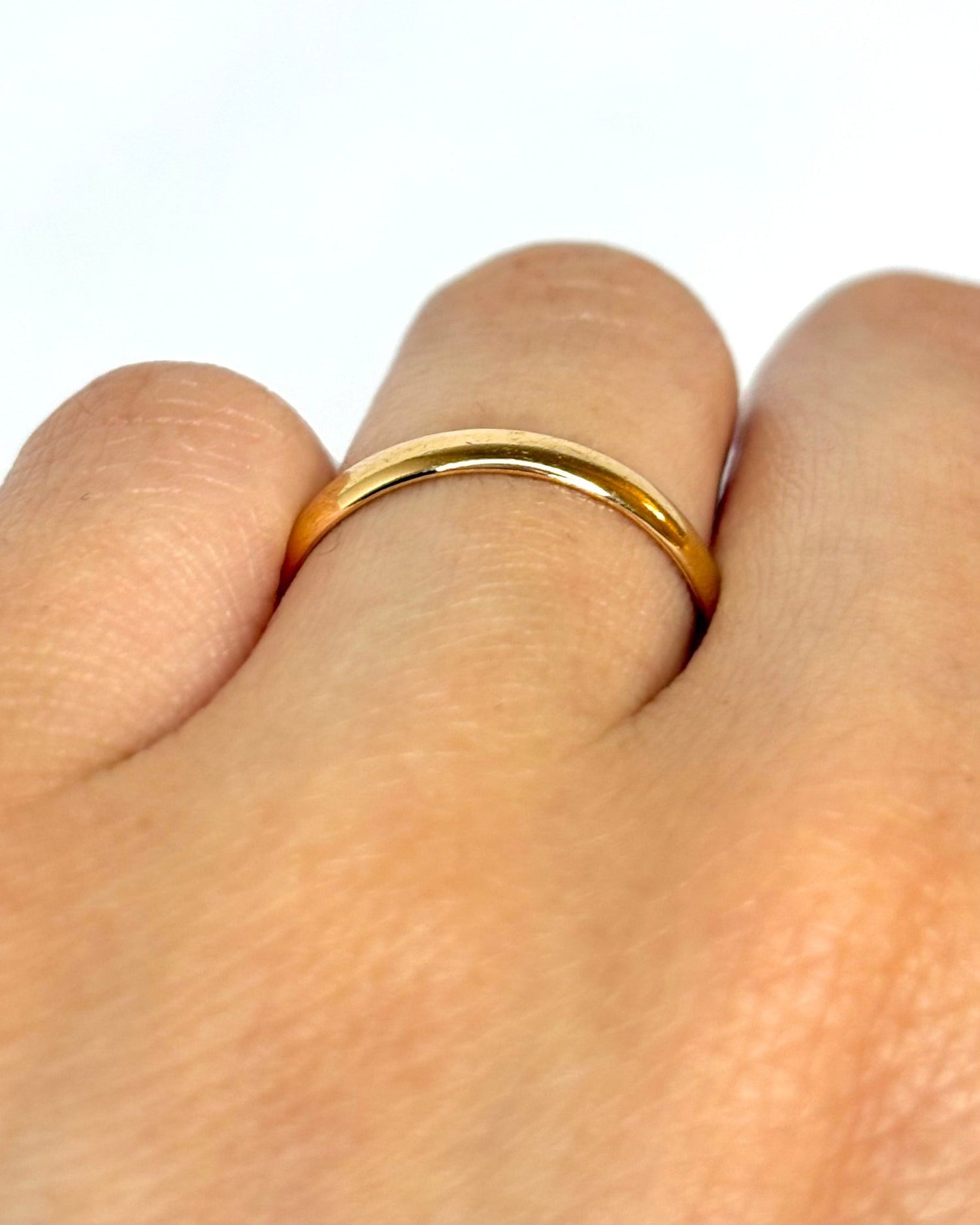 Alliance Or Jaune 18 carats 2.07g "Betty" - Elliade Paris