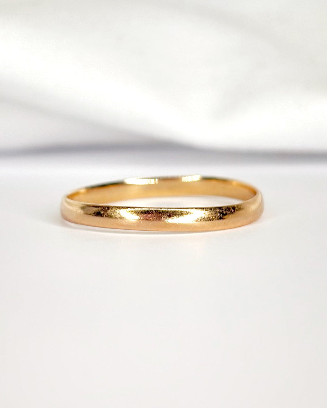 Alliance Or Jaune 18 carats 2.1 mm "Dean" - Elliade Paris