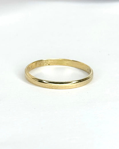Alliance Or Jaune 18 carats 2.1 mm "Samuel" - Elliade Paris