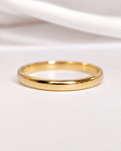 Alliance Or Jaune 18 carats 2.1mm "Loane" - Elliade Paris