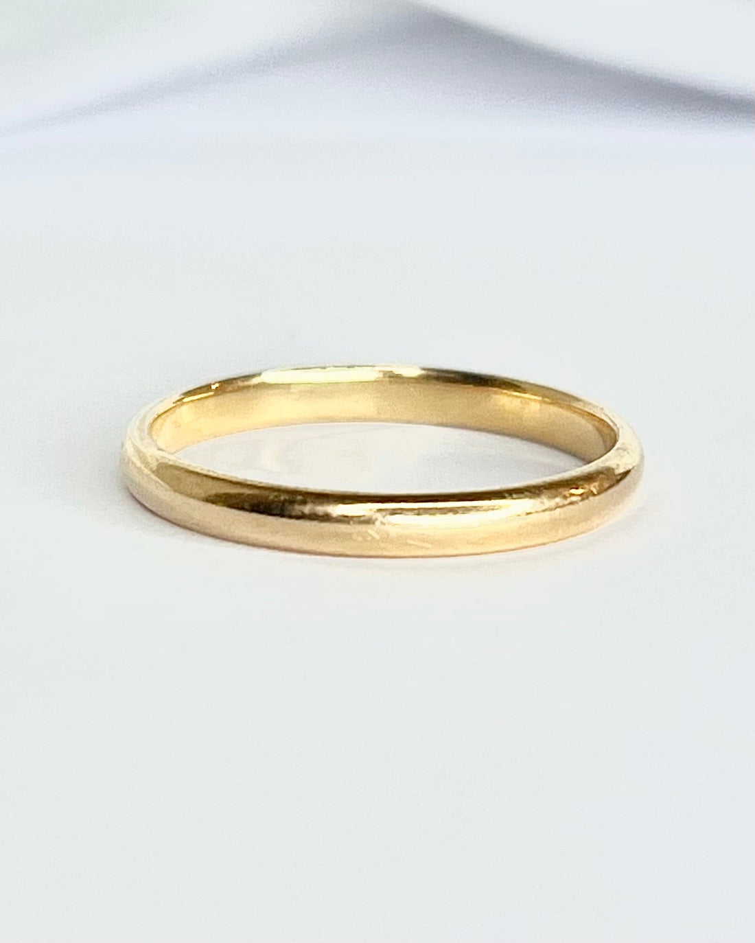 Alliance Or Jaune 18 carats 2.3 mm "John" - Elliade Paris