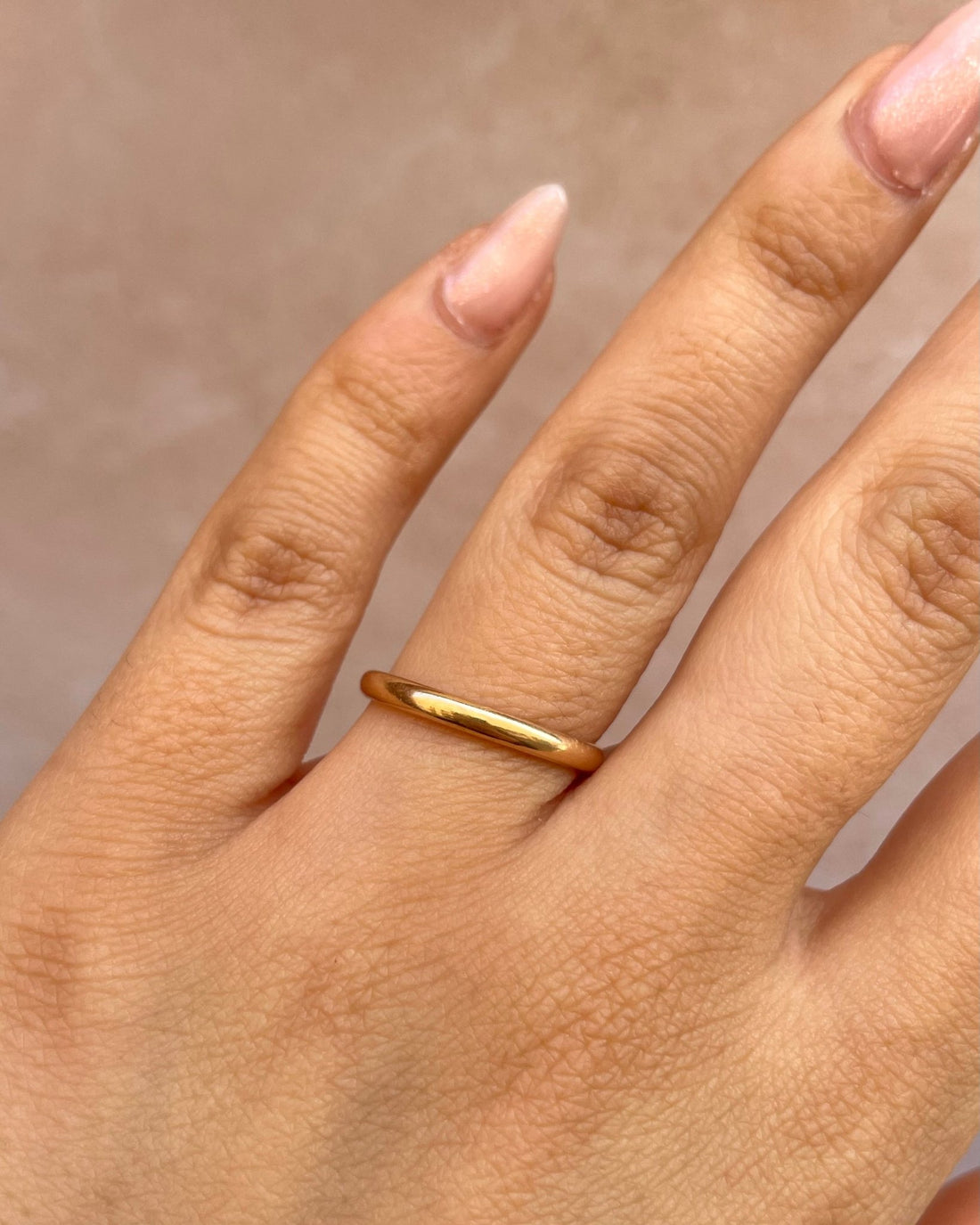 Alliance Or Jaune 18 carats 2.3 mm "John" - Elliade Paris