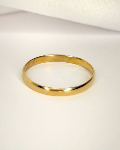 Alliance Or Jaune 18 carats 2.3mm "Emilie" - Elliade Paris