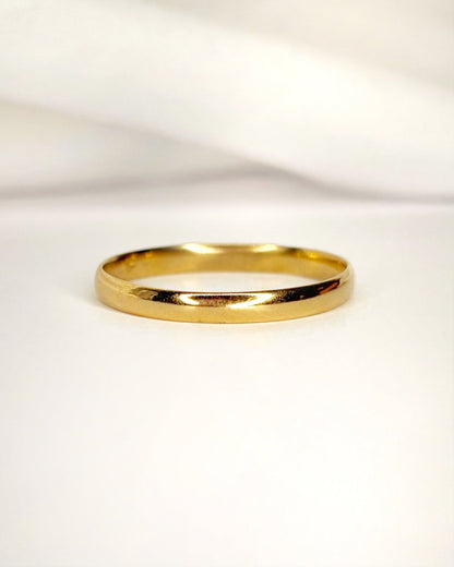 Alliance Or Jaune 18 carats 2.3mm "Emilie" - Elliade Paris