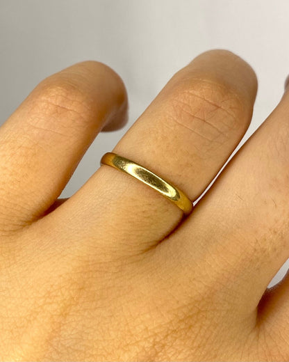 Alliance Or Jaune 18 carats 2.5 mm "Dani" - Elliade Paris