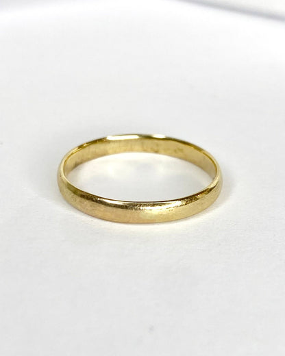 Alliance Or Jaune 18 carats 2.5 mm "Dani" - Elliade Paris