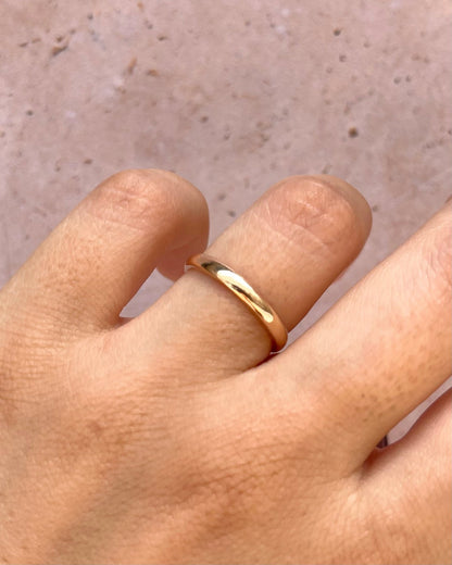 Alliance Or Jaune 18 carats 2.5 mm "Rémi" - Elliade Paris