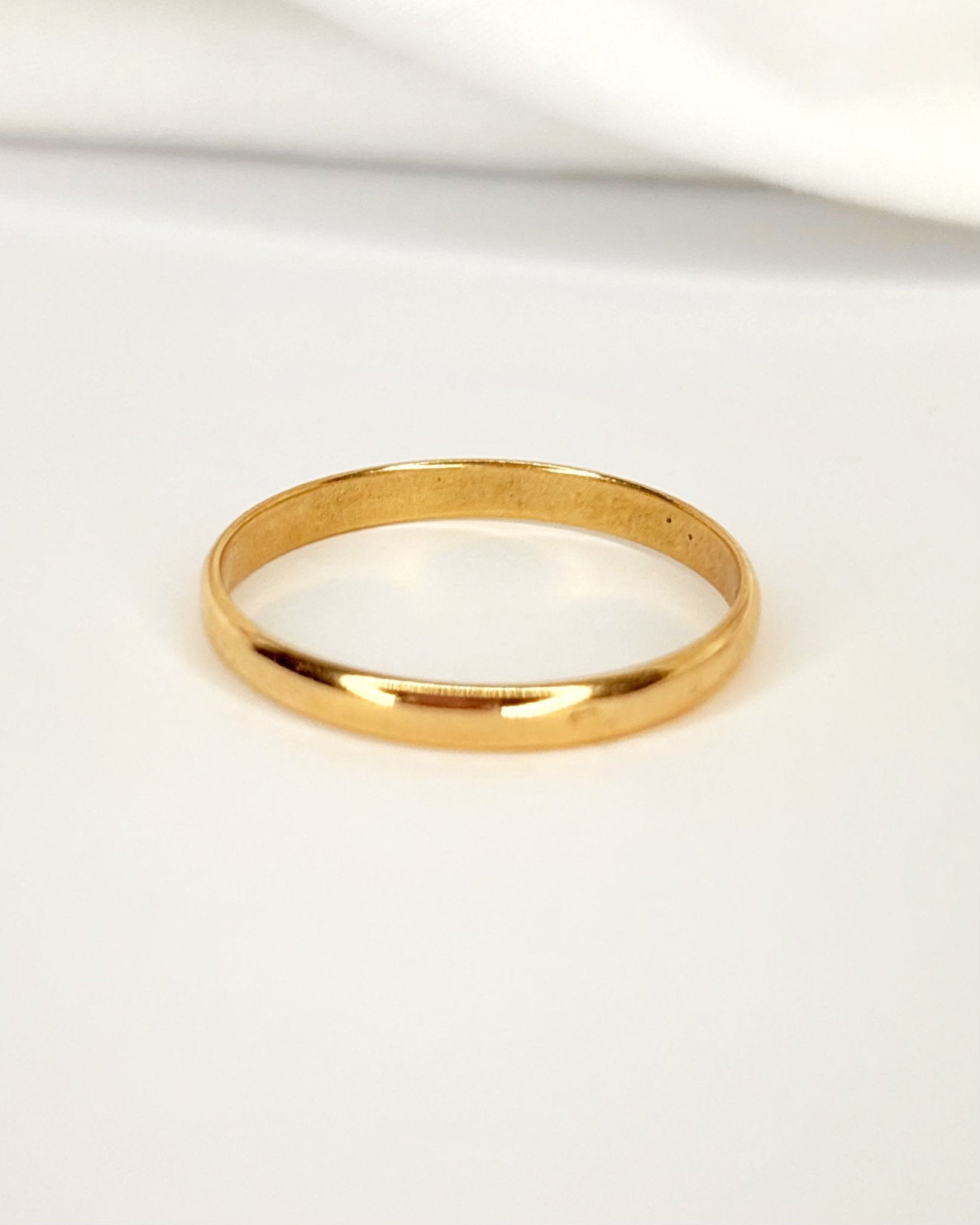 Alliance Or Jaune 18 carats 2.6 mm "Florence" - Elliade Paris