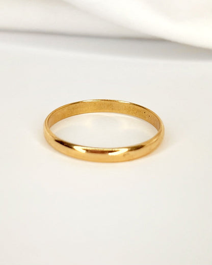 Alliance Or Jaune 18 carats 2.6 mm "Florence" - Elliade Paris
