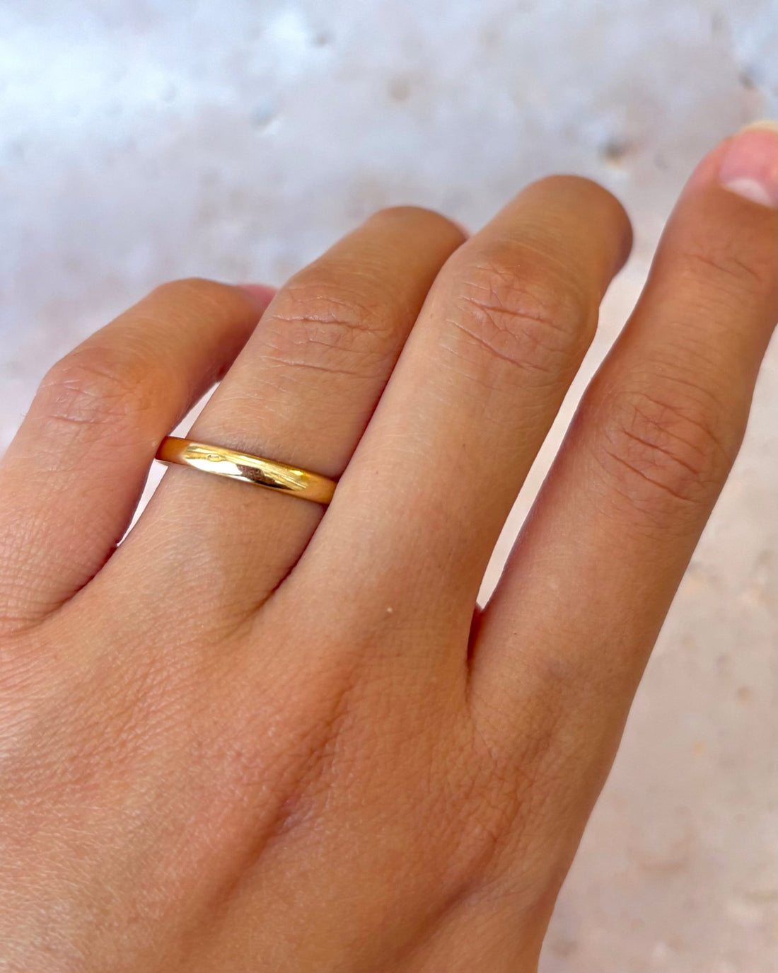 Alliance Or Jaune 18 carats 2.6 mm "Florence" - Elliade Paris