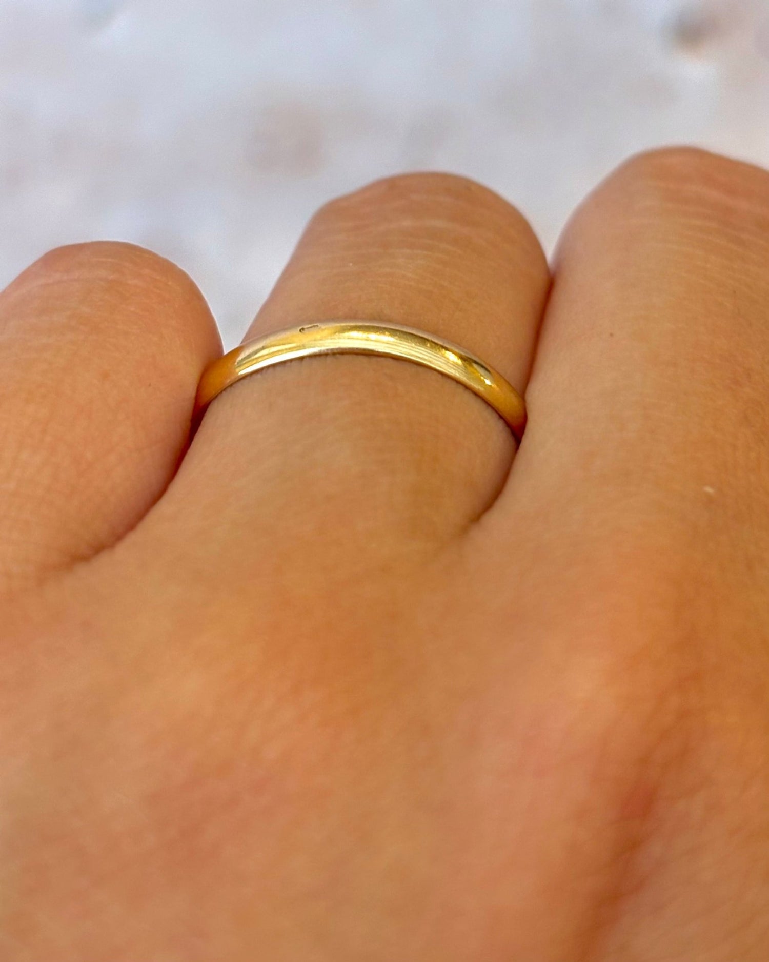 Alliance Or Jaune 18 carats 2.6 mm "Florence" - Elliade Paris