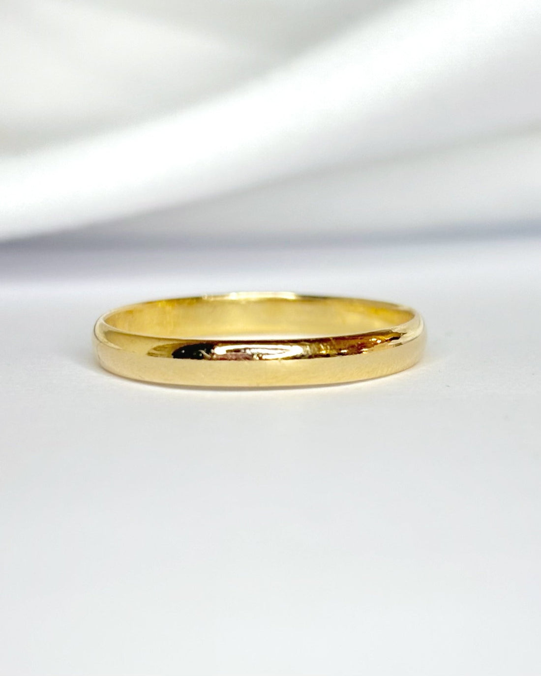 Alliance Or Jaune 18 carats 2.6 mm "Jason" - Elliade Paris