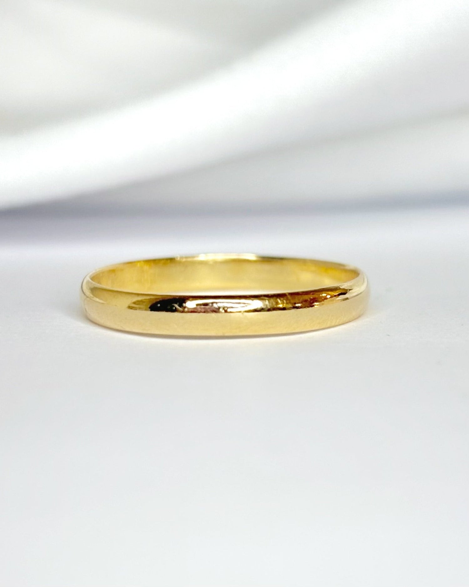 Alliance Or Jaune 18 carats 2.6 mm "Jason" - Elliade Paris