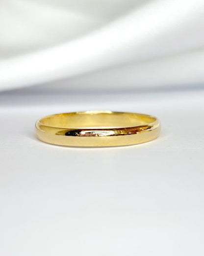Alliance Or Jaune 18 carats 2.6 mm "Jason" - Elliade Paris