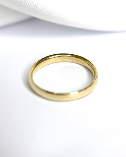 Alliance Or Jaune 18 carats 2.6 mm "Lucas" - Elliade Paris