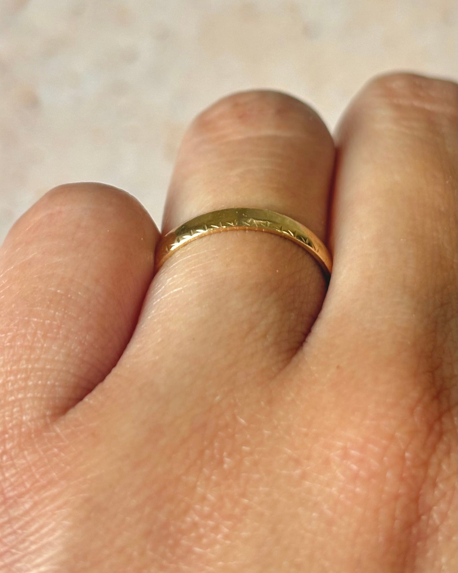 Alliance Or Jaune 18 carats 2.8 mm "Mia" - Elliade Paris