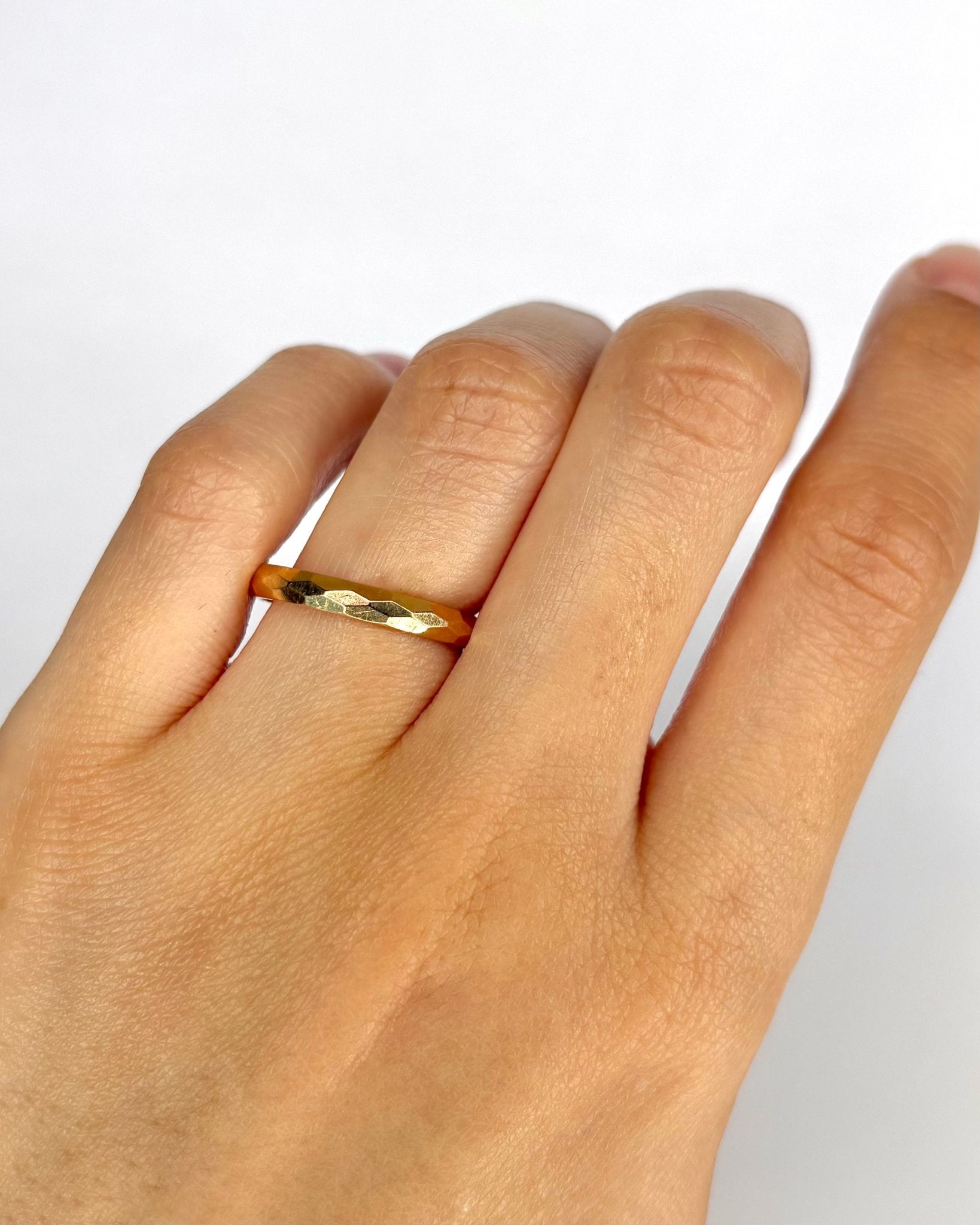 Alliance Or Jaune 18 carats 2.9g "Ninna" - Elliade Paris