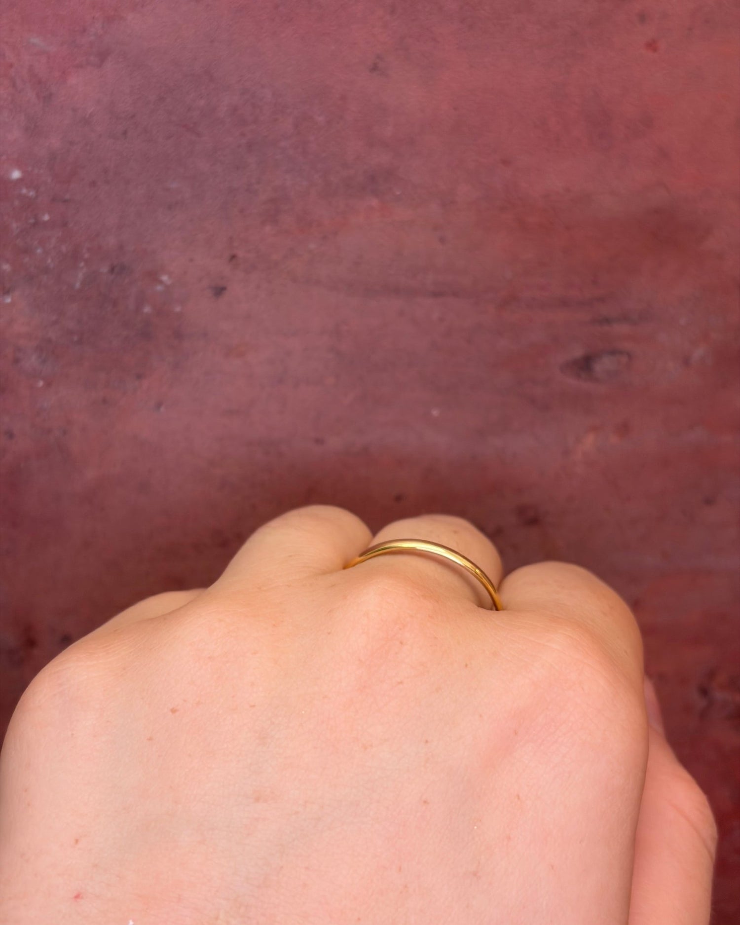 Alliance Or Jaune 18 carats 2mm "Augustin" - Elliade Paris