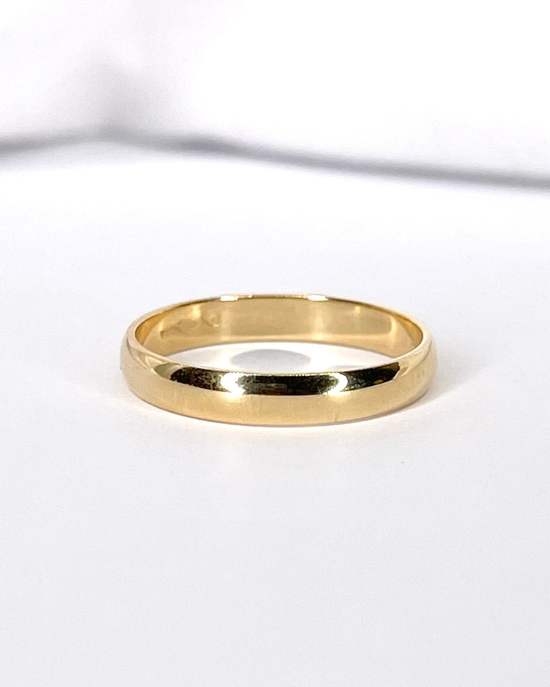 Alliance Or Jaune 18 carats 3 mm "Carla" - Elliade Paris