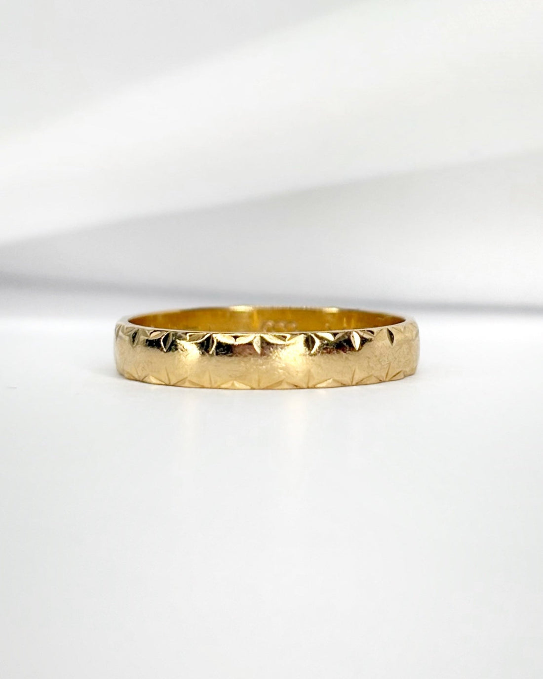 Alliance Or Jaune 18 carats 3 mm "Polly" - Elliade Paris