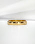 Alliance Or Jaune 18 carats 3 mm "Polly" - Elliade Paris