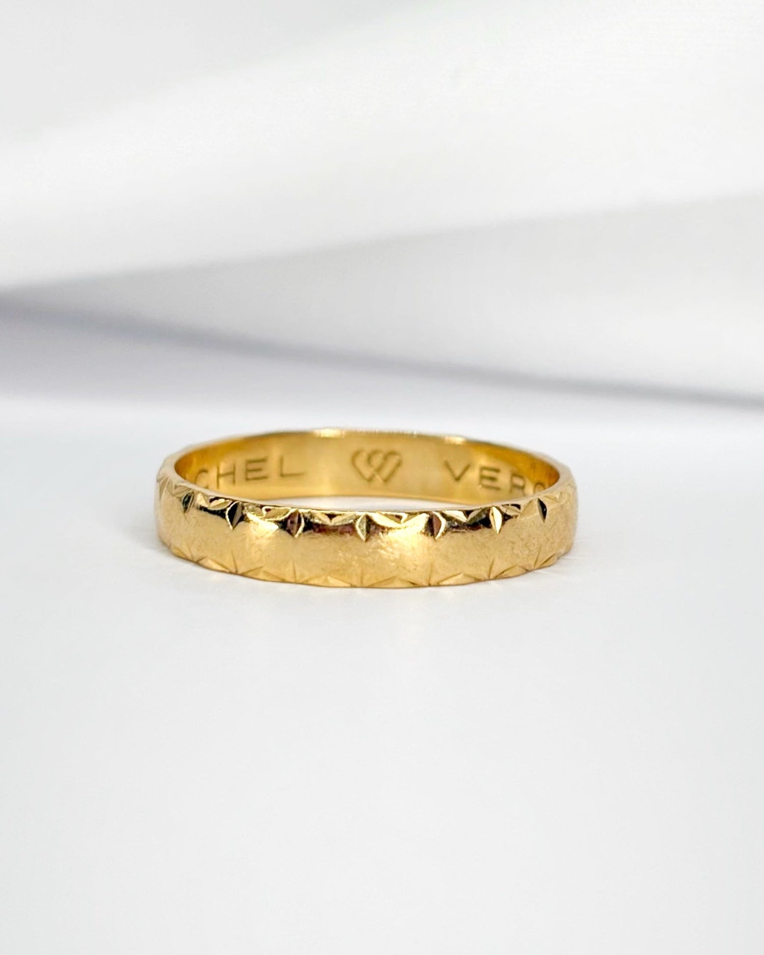 Alliance Or Jaune 18 carats 3 mm "Polly" - Elliade Paris