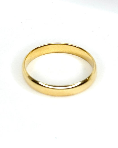 Alliance Or Jaune 18 carats 3.7 mm "Bérénice" - Elliade Paris