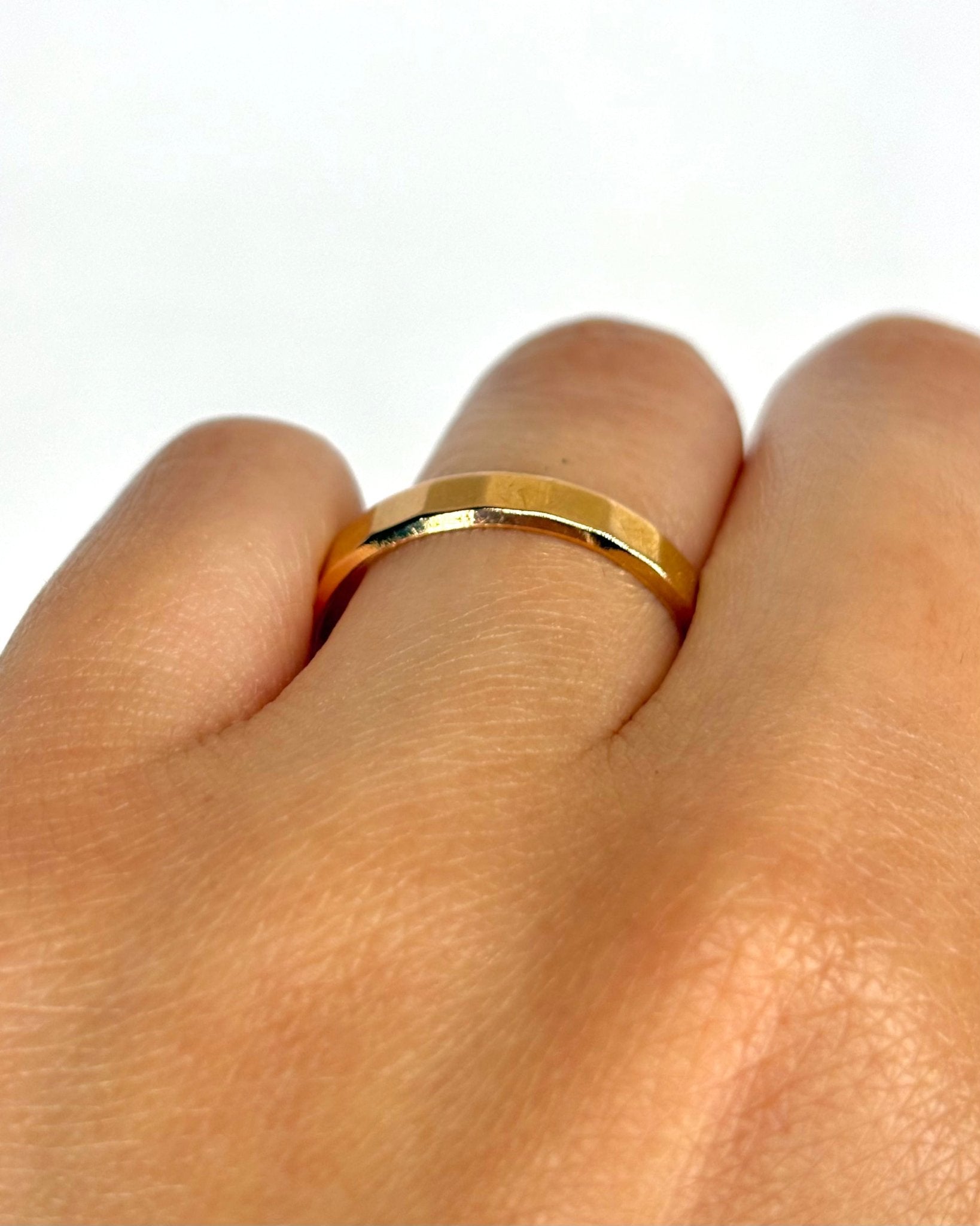Alliance Or Jaune 18 carats 3.76g "Elie" - Elliade Paris
